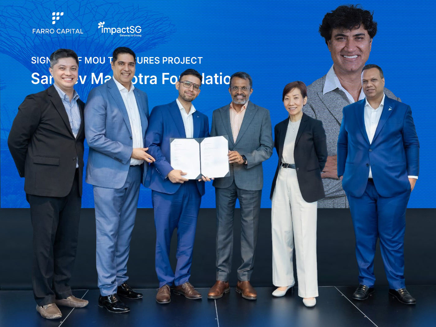 Sanjeev Mansotra Foundation partners with Singapore-based impact SG to fund various philanthropic initiatives