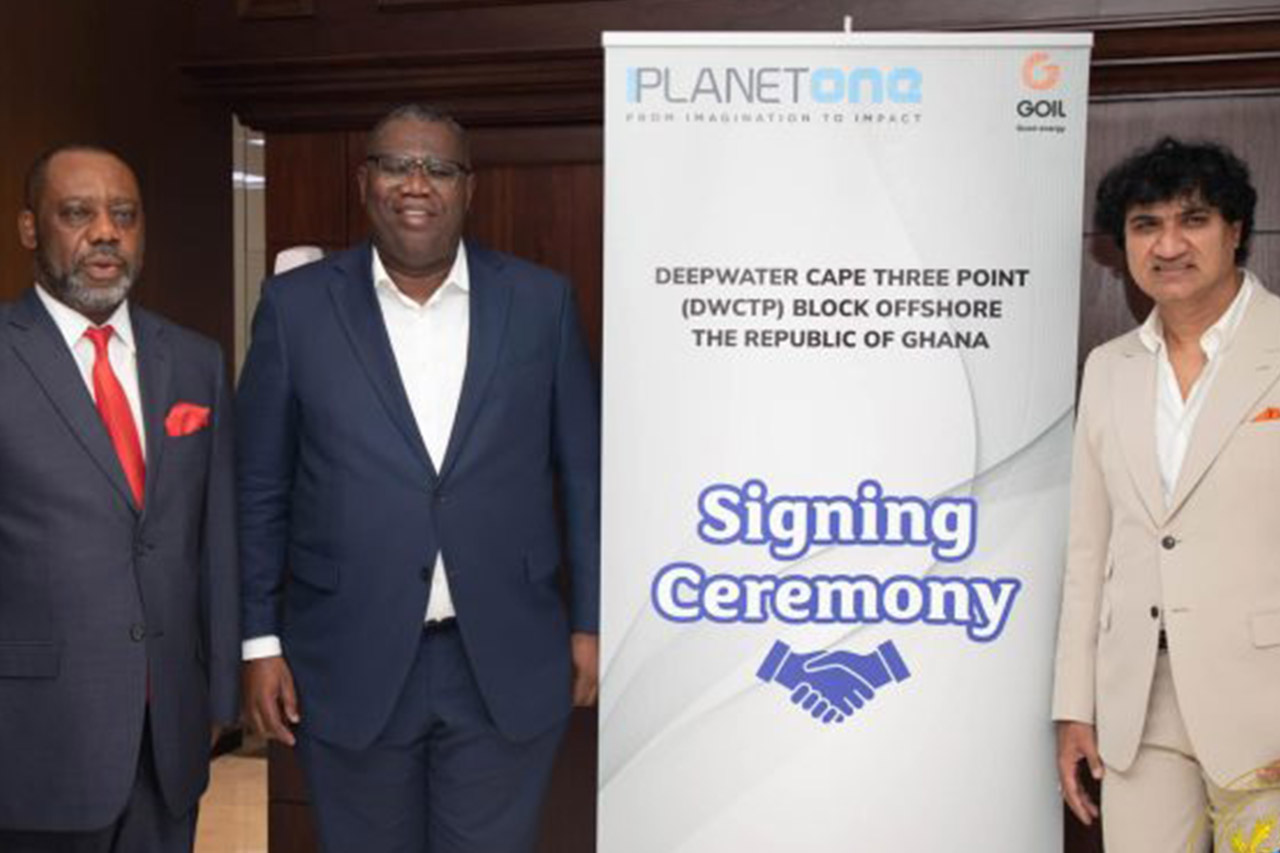 Planet One Group signs farm-in and Joint Operating Agreement (JOA) withGhana Government for deep water oil block